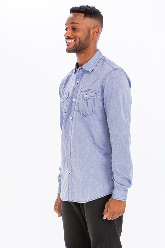 TCF Casual Long Sleeve Shirts