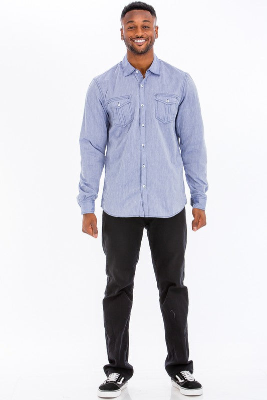 TCF Casual Long Sleeve Shirts