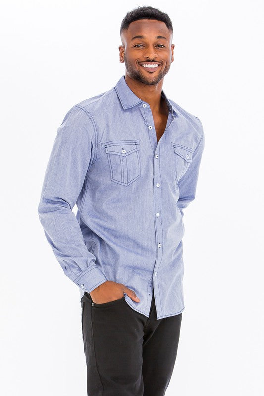 TCF Casual Long Sleeve Shirts