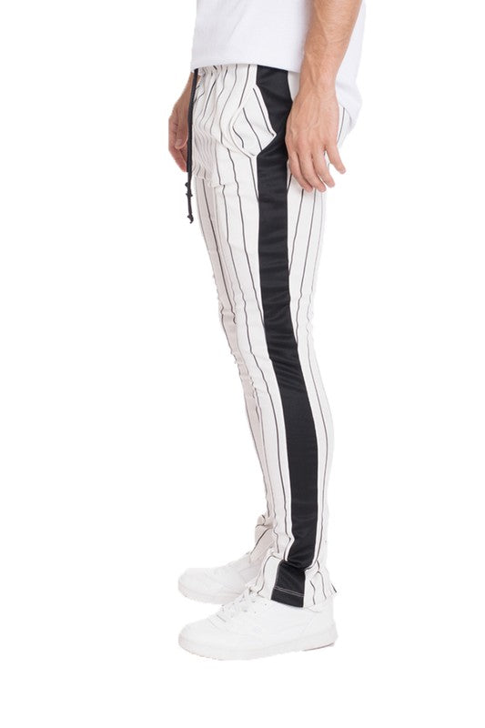 TCF Pin Stripped Track Pants