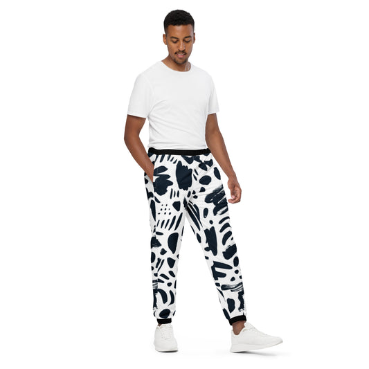 TCF White Spotted Track Pants