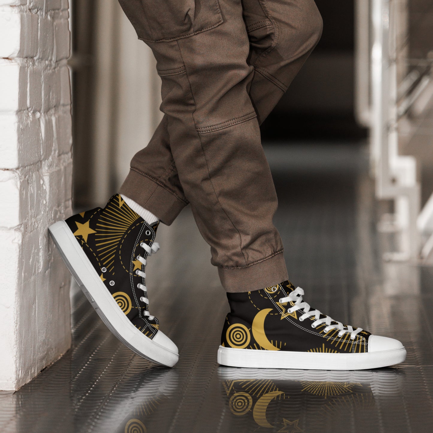 TCF Galaxy High Top Canvas Shoes